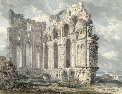 Tynemouth Priory, Northumberland, c.1792-93 von Thomas Girtin